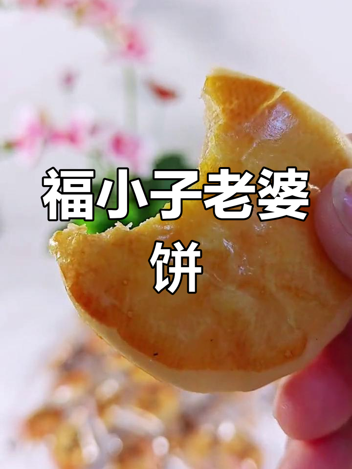 福小子老婆饼,酥软香甜不腻口,独立包装超方便