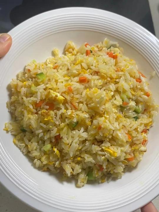 调味料只放盐就可以炒出超级好吃的扬州炒饭