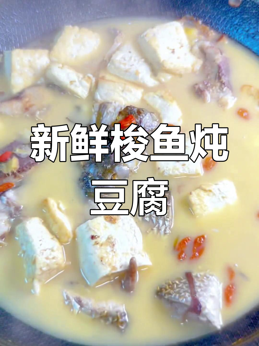 梭鱼炖豆腐,鲜美至极