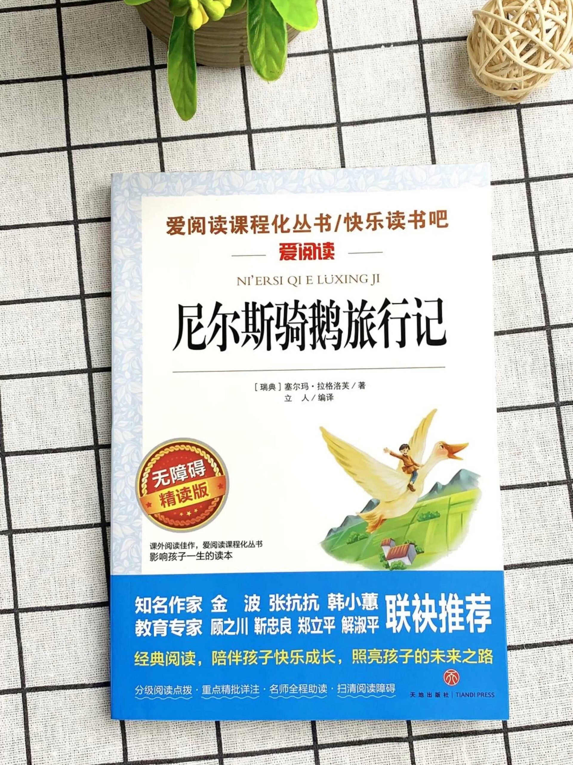 尼尔斯骑鹅旅行记「六年级必读」