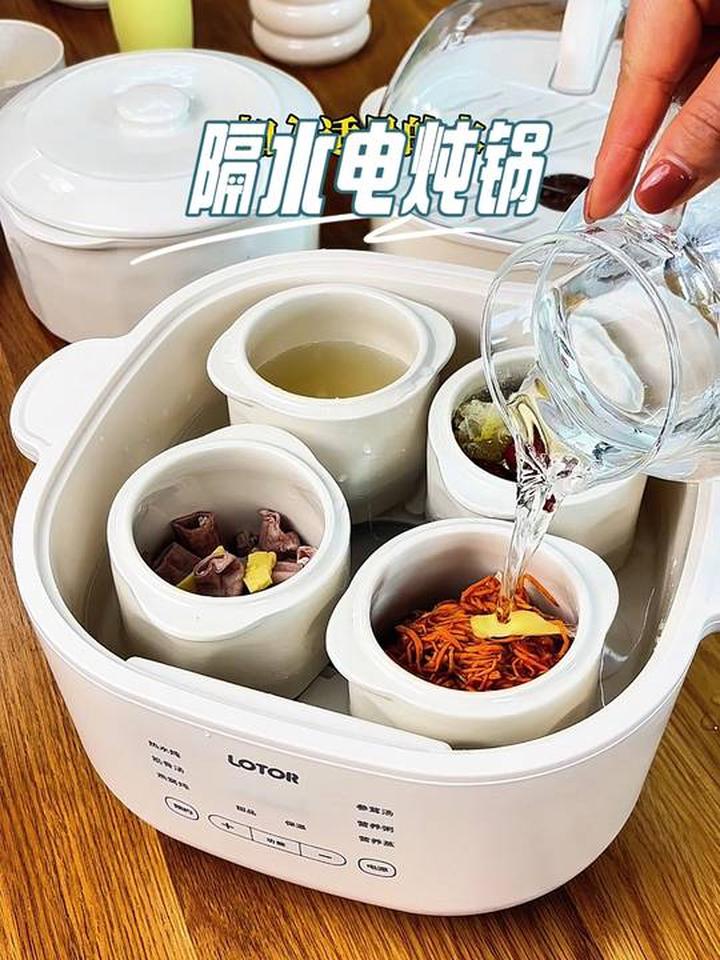 这个隔水电炖锅，一锅5盅