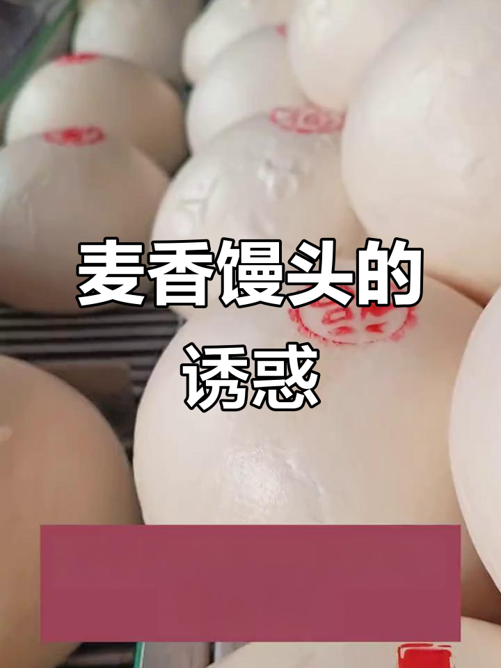 铁锅蒸烤,馒头香气扑鼻,咬下去满口麦香