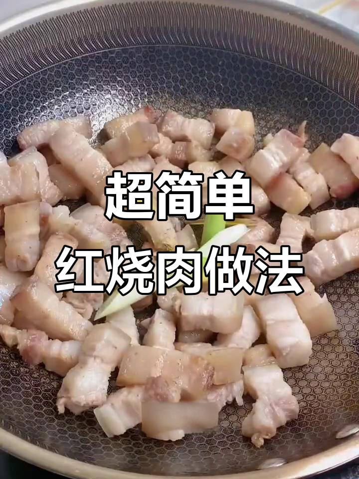 秘制红烧肉,零厨艺也能轻松做出美味