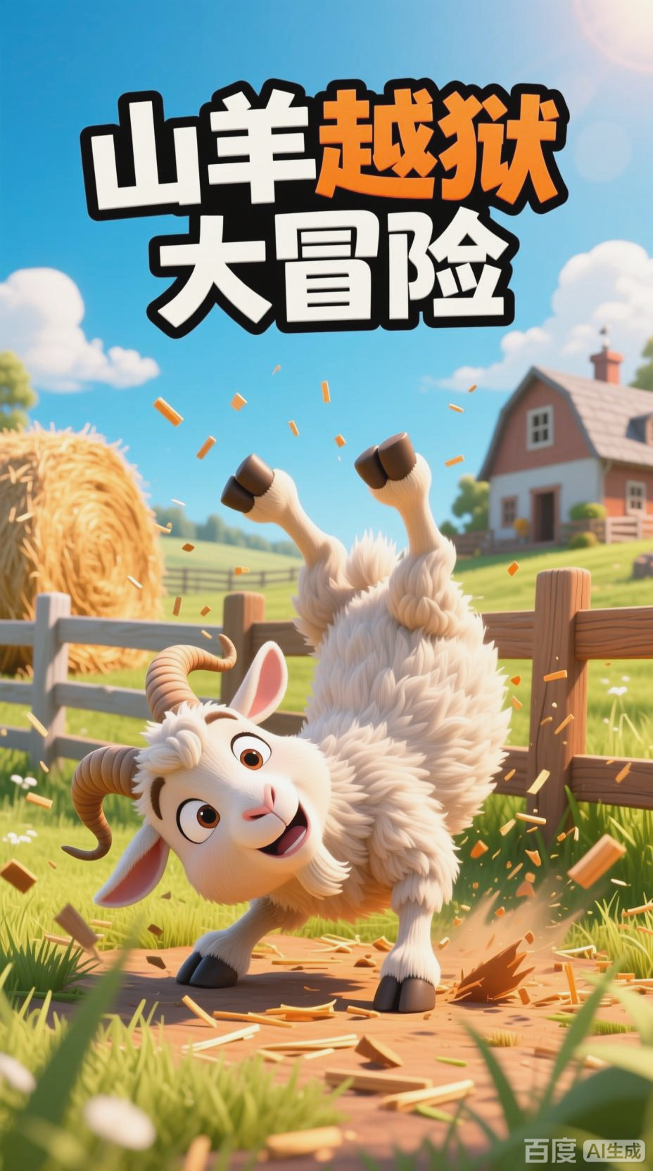 山羊越狱,搞笑大冒险