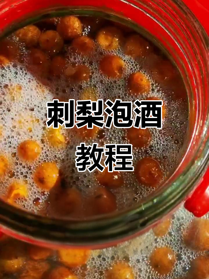 刺梨泡酒制作全攻略,快手美食家教你轻松上手
