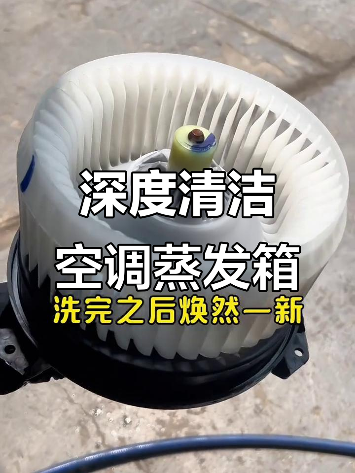 清洗汽车空调蒸发箱,彻底去除细菌和灰尘