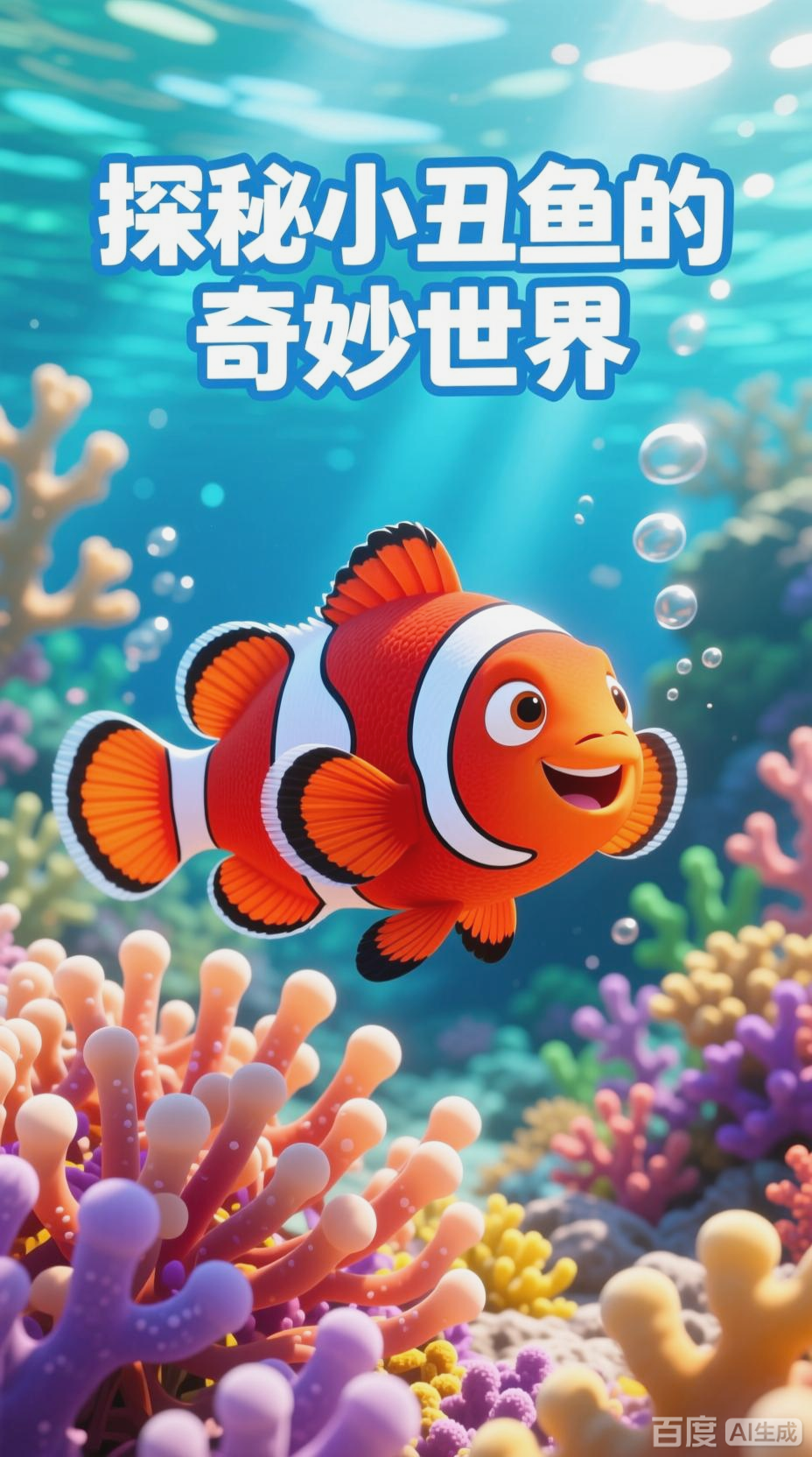 探秘海洋:小丑鱼的奇妙世界