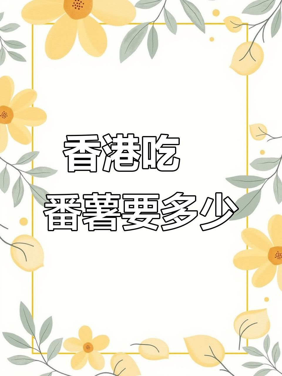 香港焗番薯价格大揭秘,究竟值多少钱?