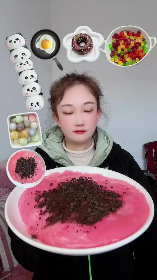 奥利奥麻薯 表情包 蜡瓶糖 熊猫棉花糖 QQ糖
