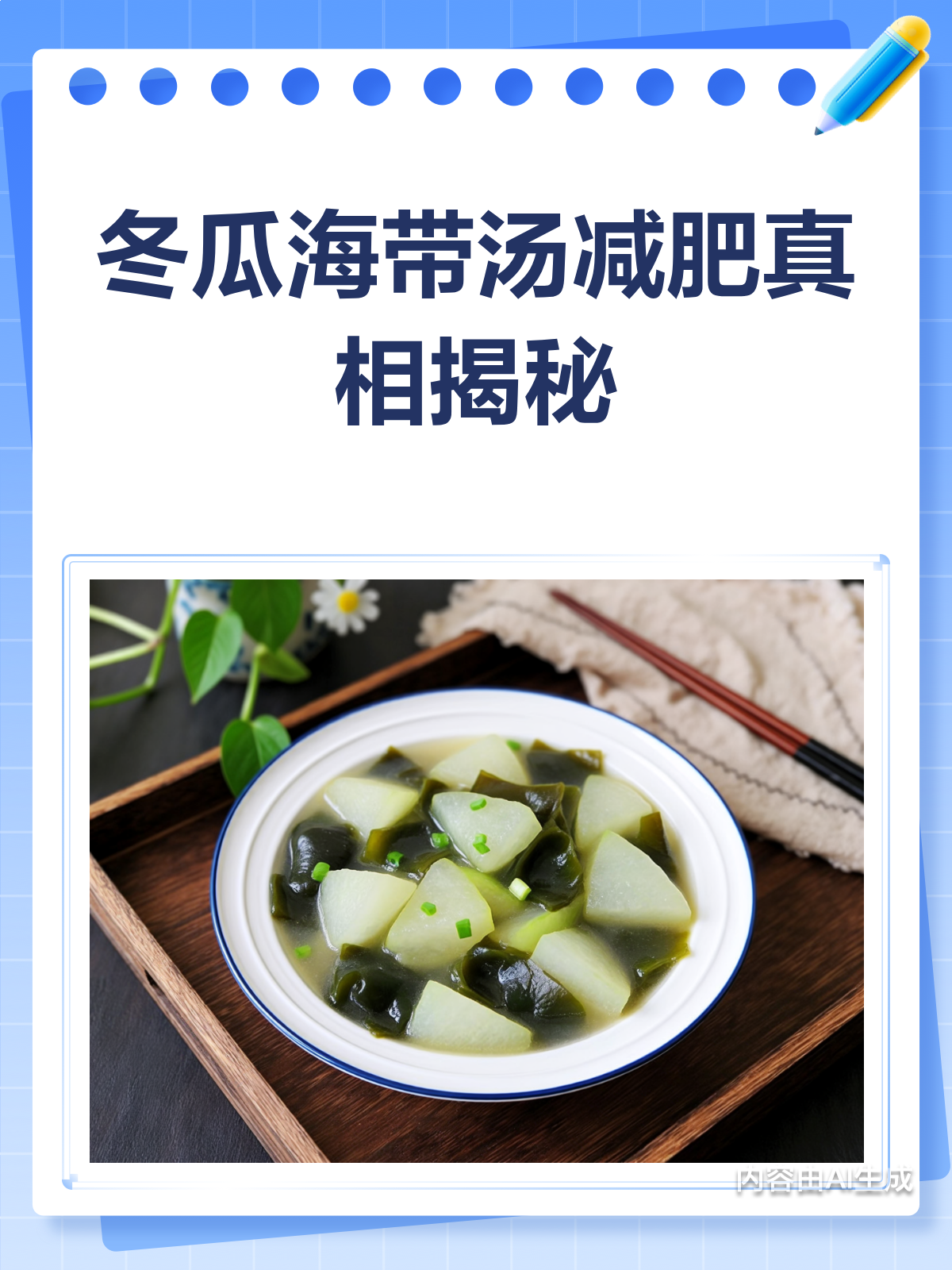 喝冬瓜海带汤真的能减肥吗?真相揭秘!