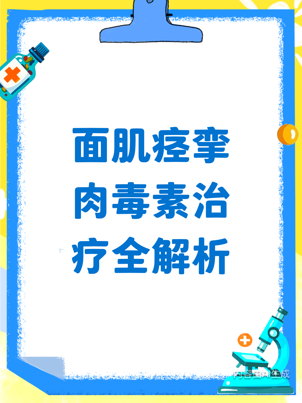面肌痉挛?肉毒素治疗来帮你!