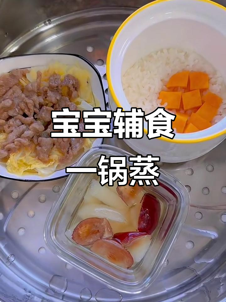 一岁宝宝营养午餐，蒸排骨、虾仁蛋羹轻松做