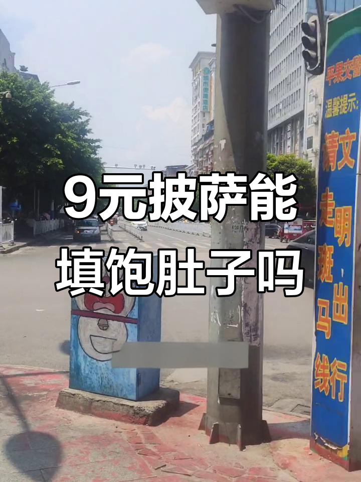 九块九的披萨,值不值?街头试吃体验