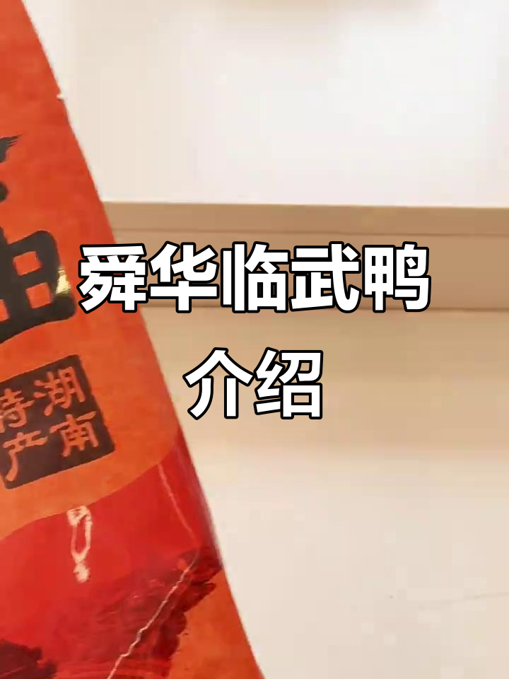 舜华临武鸭:湖南特产的魅力与美味