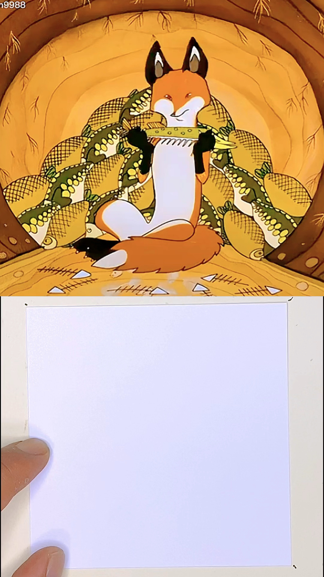 狐狸简笔画