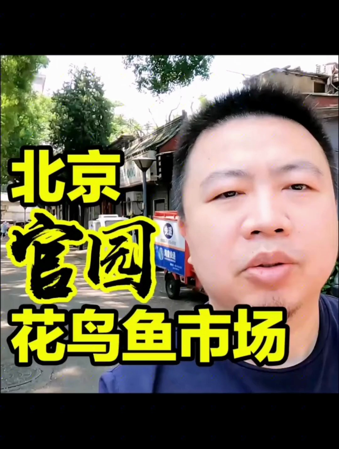当年最有名的鱼市不是十里河，而是官园花鸟鱼市场