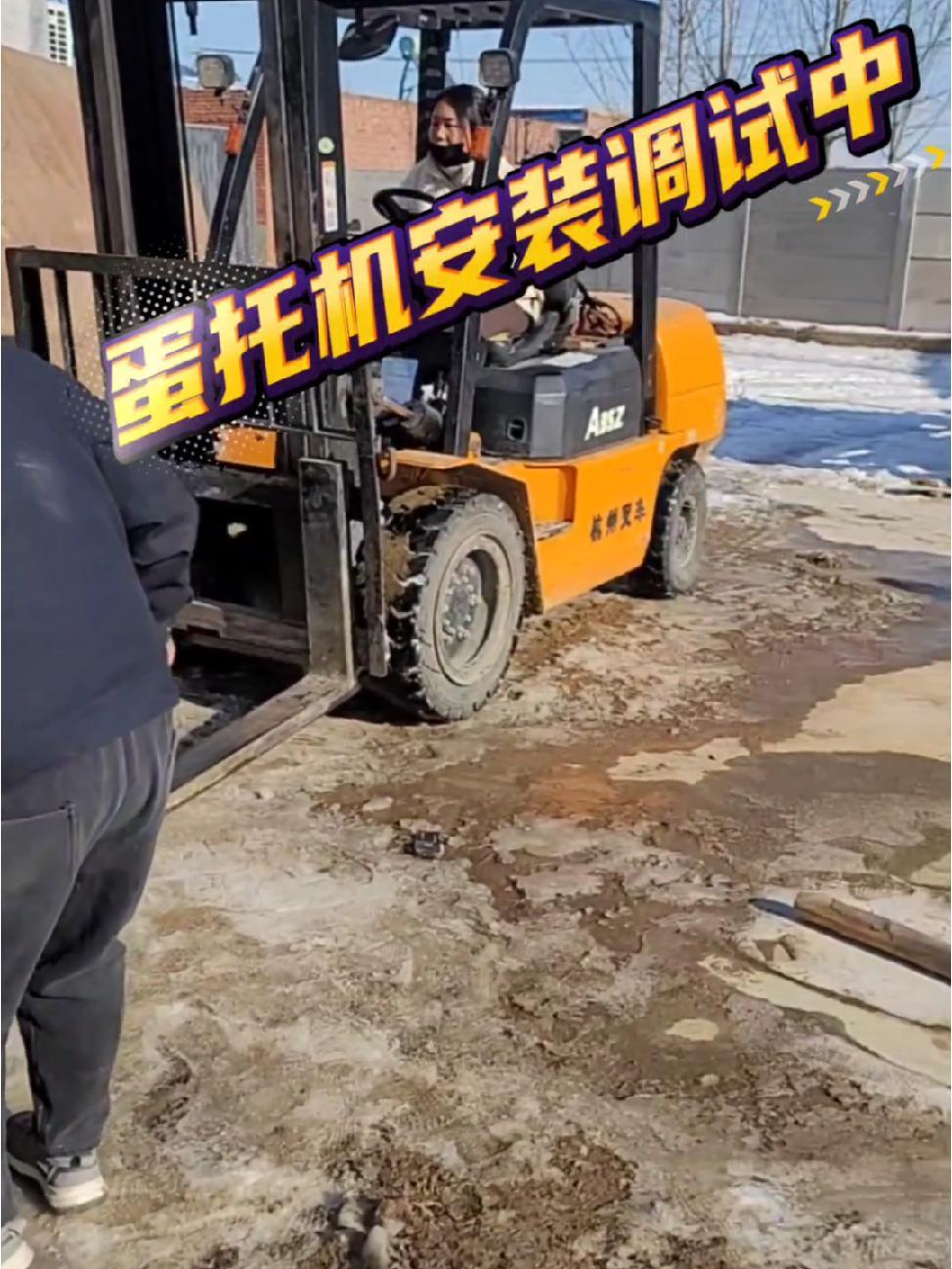 蛋托机安装调试中 蛋托机 蛋托设备厂家 鸡蛋托盘设备