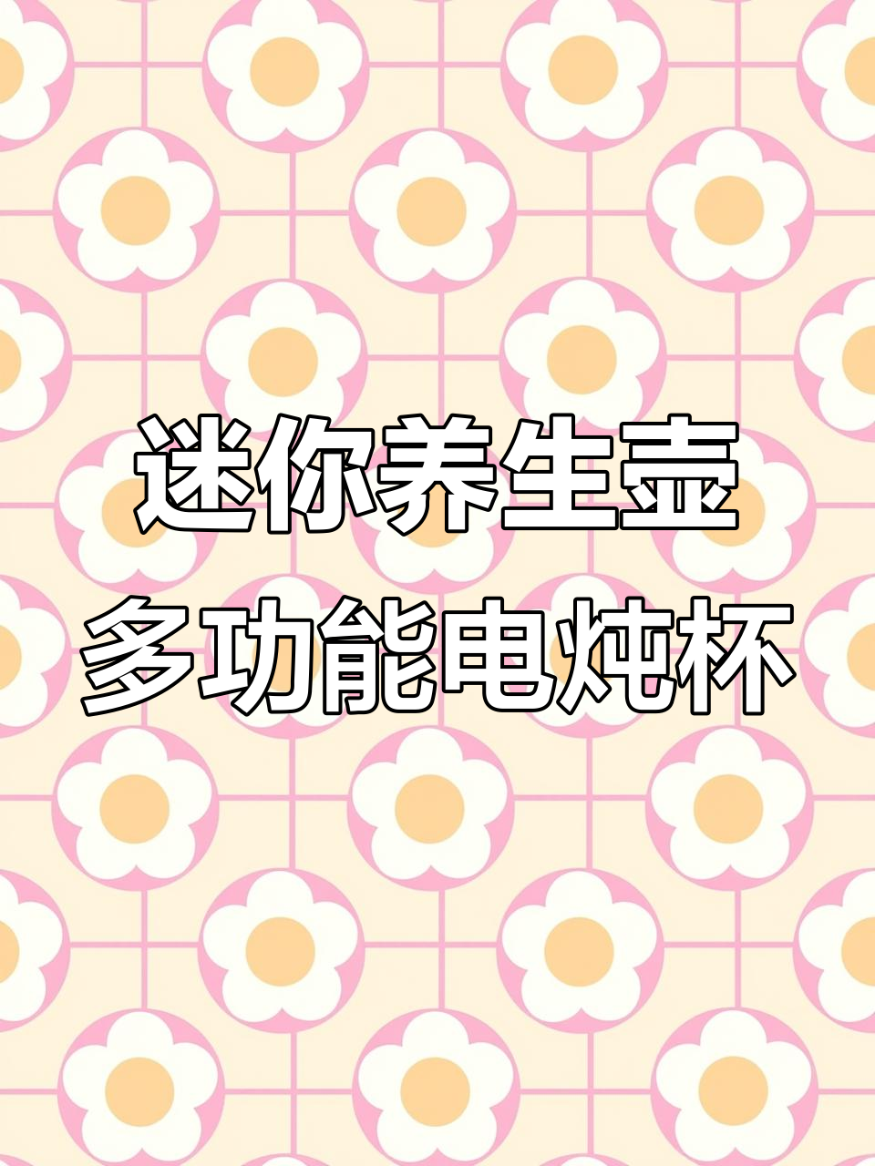 小巧养生壶，办公室家用两相宜，多功能电炖杯让你健康每一天