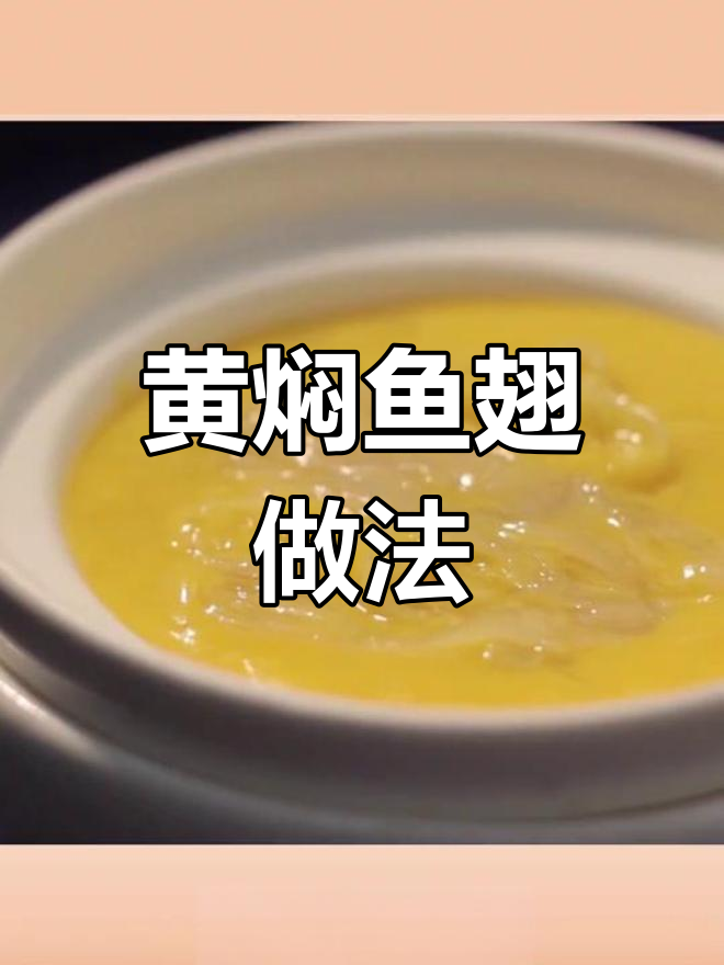 轻松学做黄焖鱼翅,家庭版教程