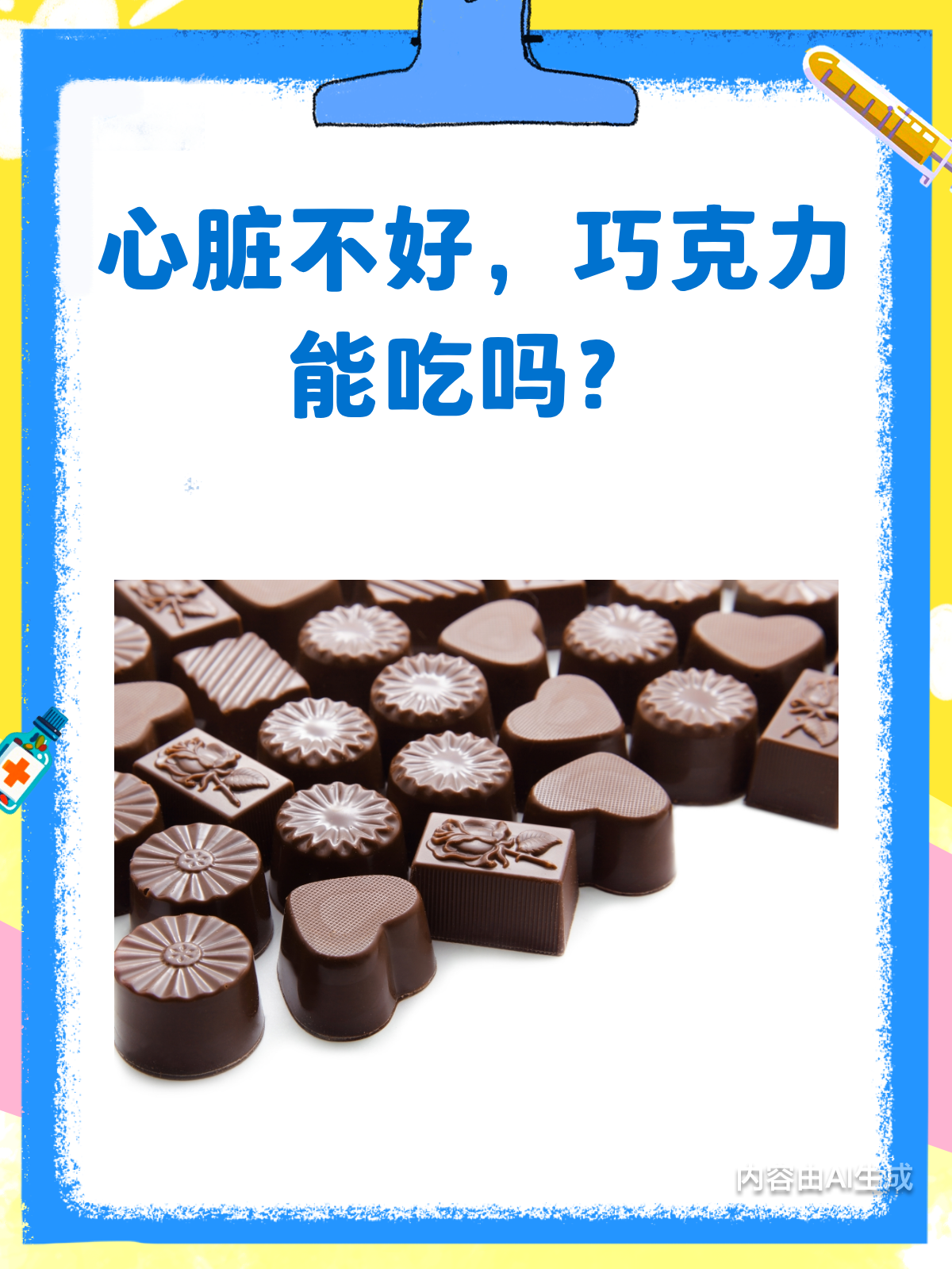 心脏不好,巧克力到底能不能吃?