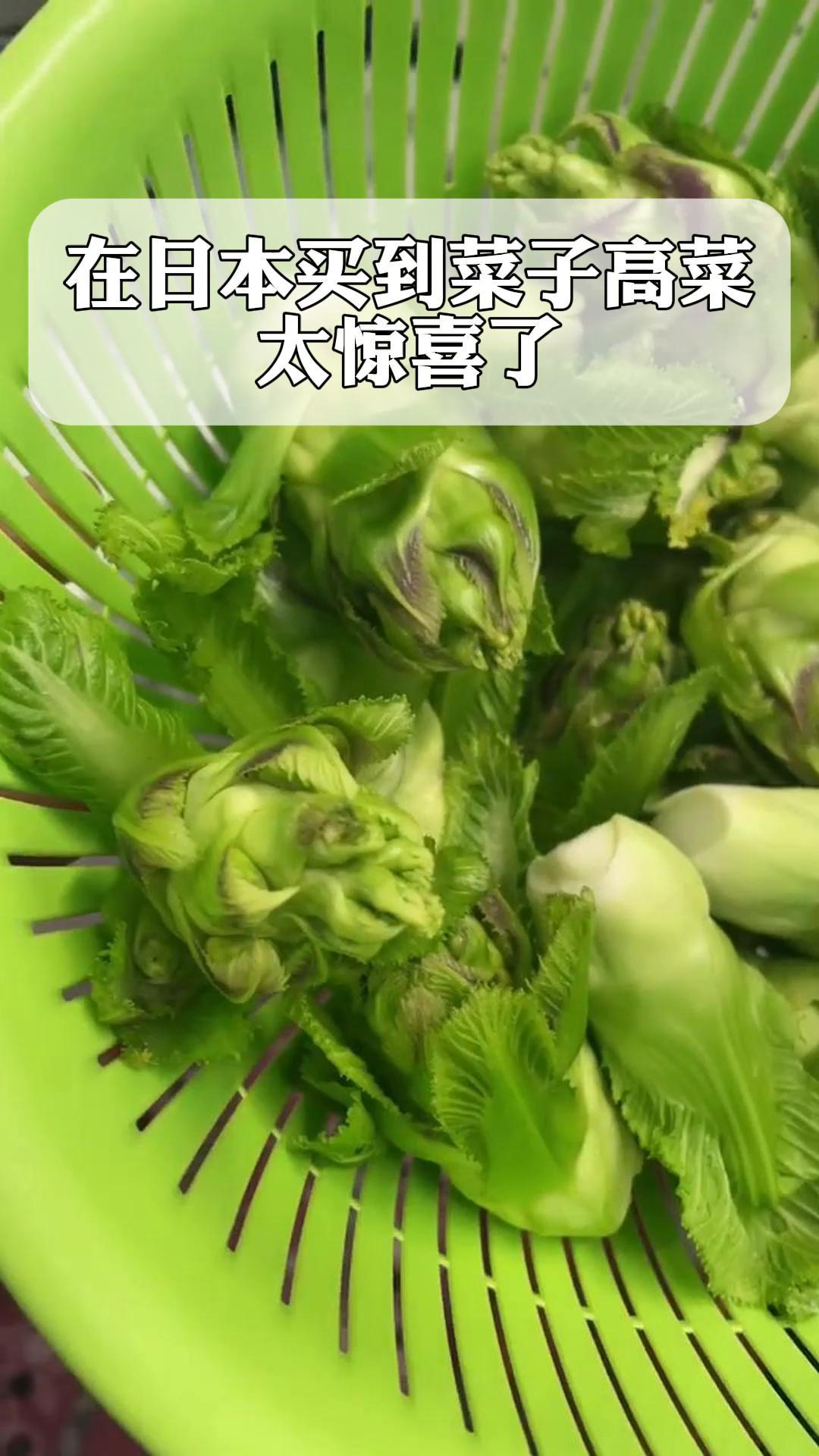 在日本买到菜子高菜,太惊喜了!
