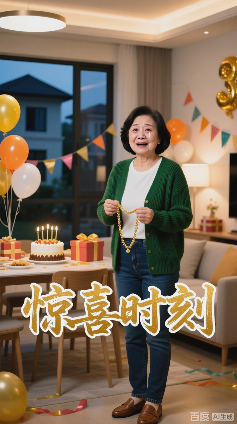母亲53岁生日的温馨惊喜派对