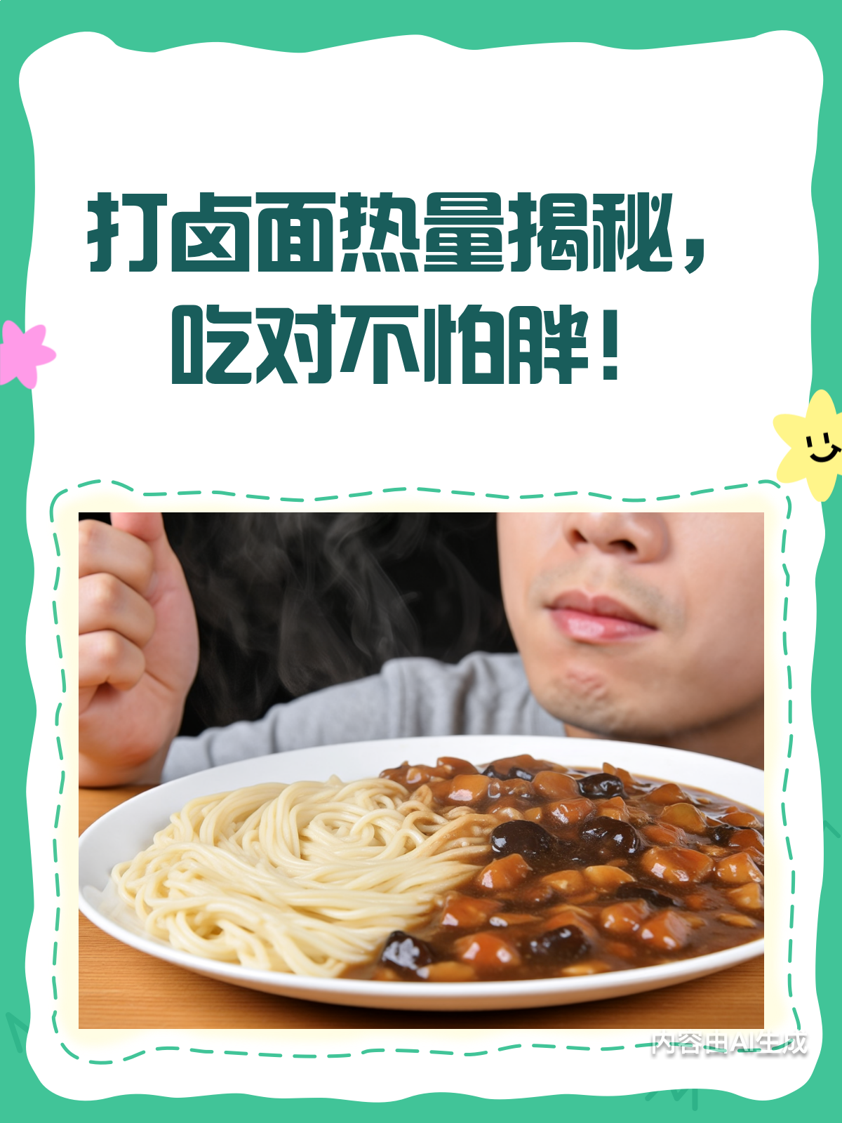 打卤面热量大揭秘!吃前必看