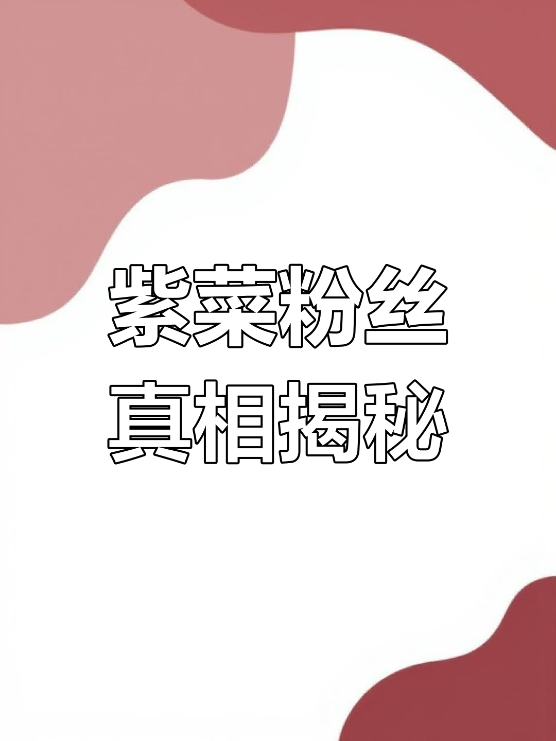 紫菜和粉丝真的是塑料做的吗?