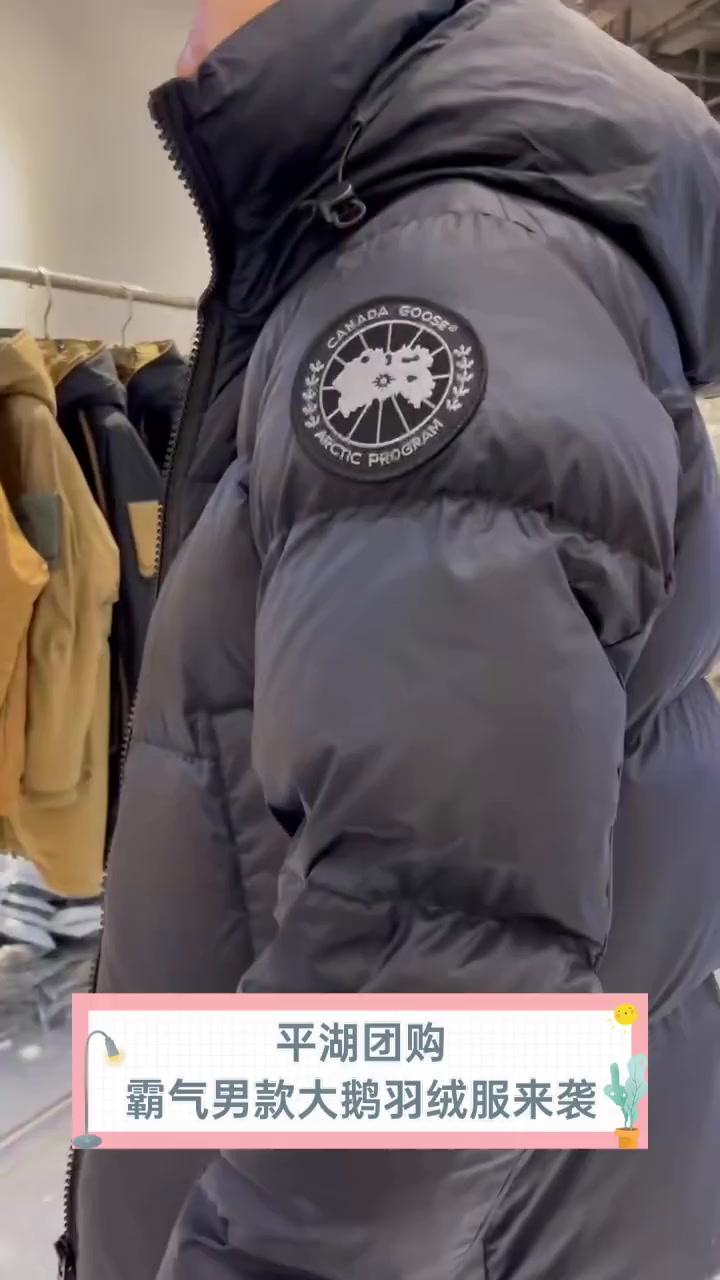 平湖团购,霸气男款大鹅羽绒服来袭