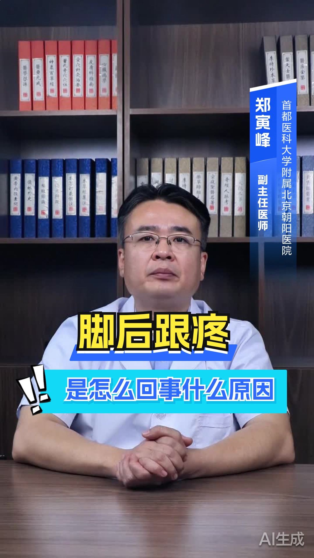 脚后跟疼是怎么回事什么原因