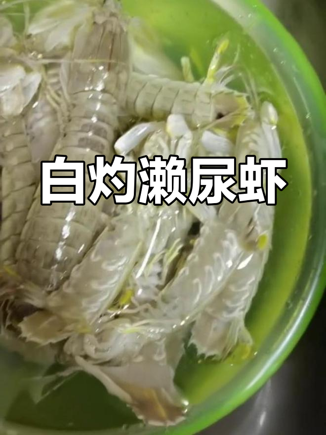 假期悠闲,白灼濑尿虾鲜美十足,轻松解锁新口味!