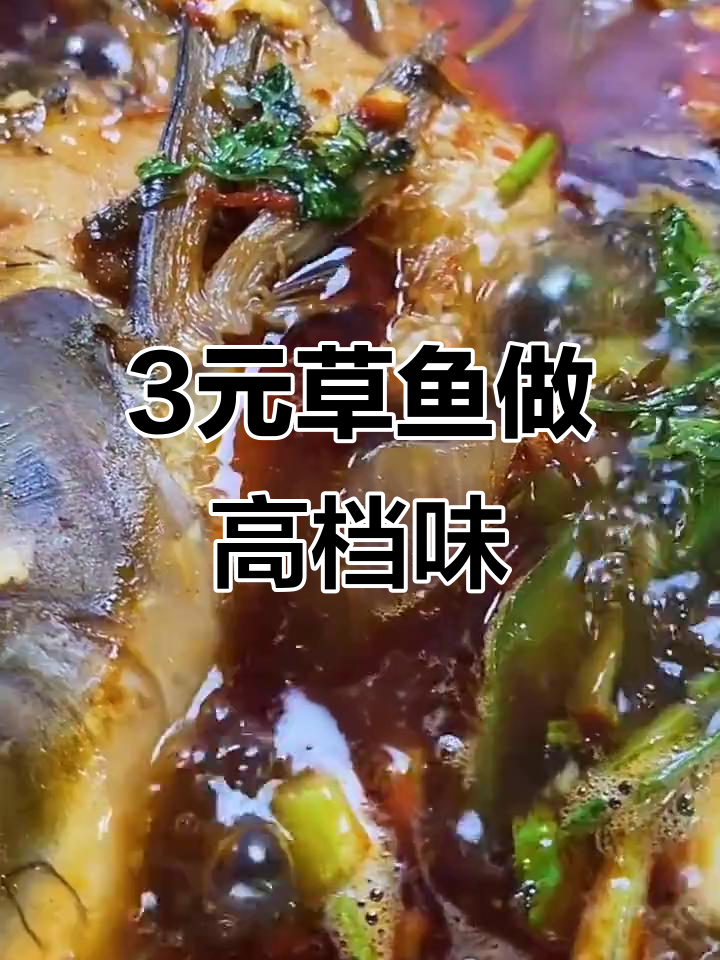 用3块钱草鱼做出饭店美味,砂锅炖出绝妙口感