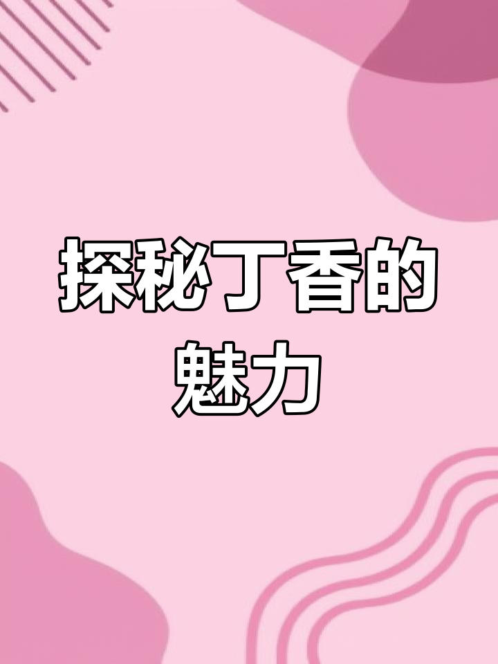 丁香:墨西哥的香气与药用价值,了解它的神奇功效