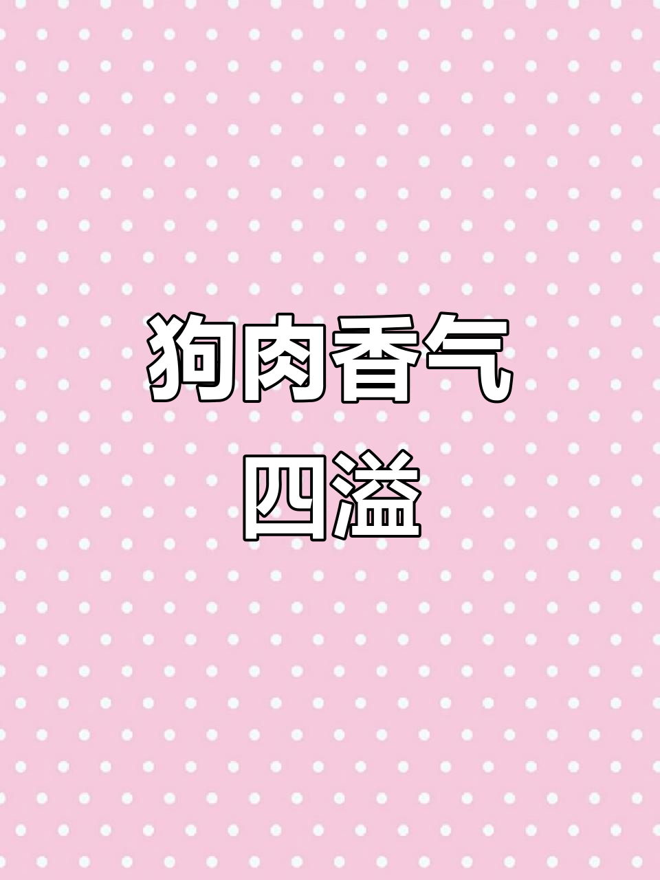 广西狗肉香气扑鼻，五香秘方让人欲罢不能！