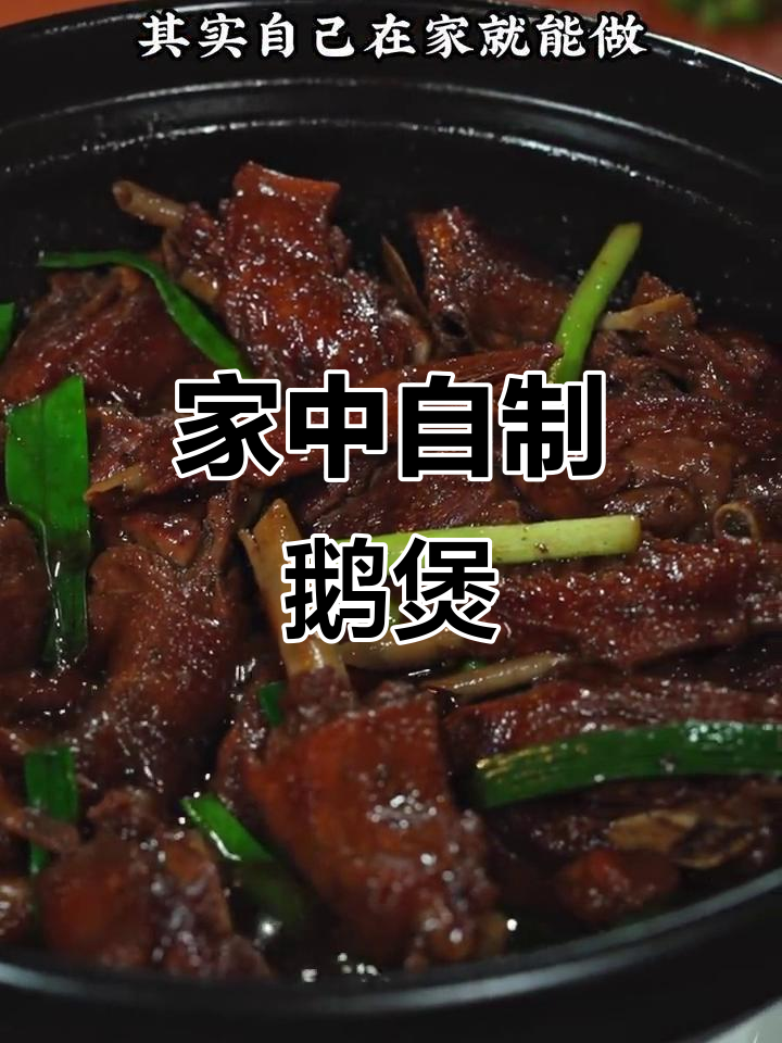 广东街头美味鹅煲,在家轻松做,简单又好吃!
