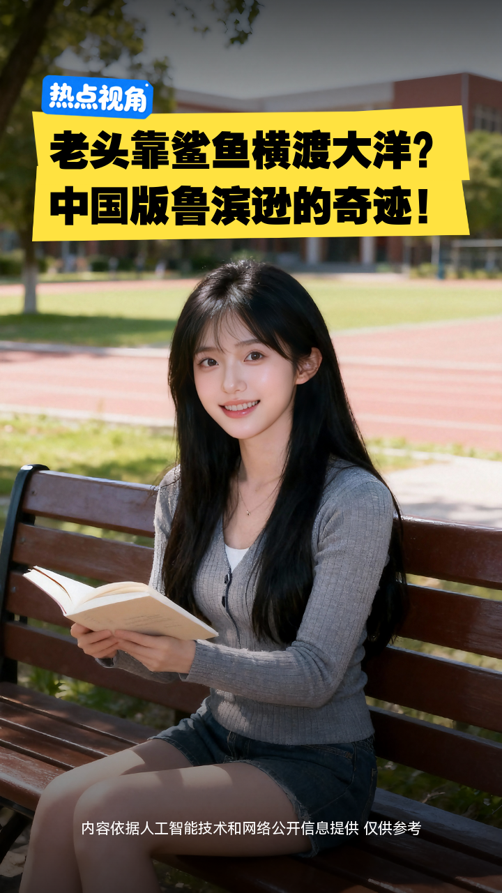 老头靠鲨鱼横渡大洋?中国版鲁滨逊的奇迹!