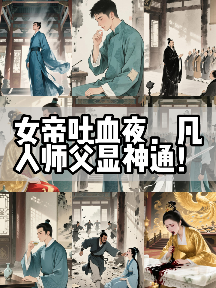 女帝宴会上喝葡萄酒吐血,凡人师父竟用“低级物品”救她一命!