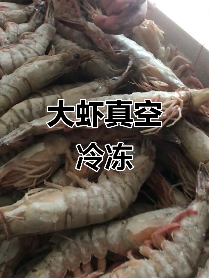 冷冻大虾真空包装，冰层保护双桶保险