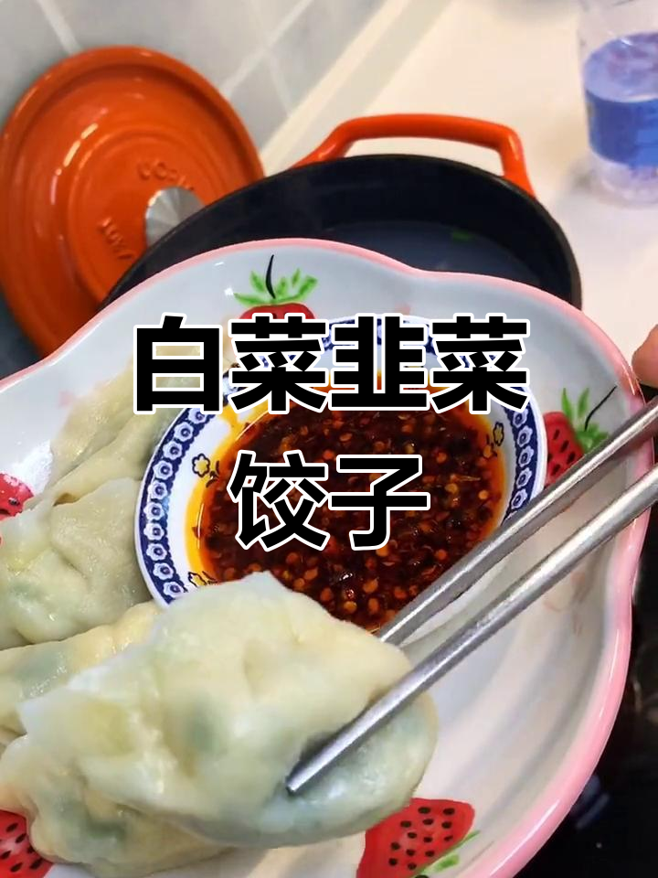 韭菜白菜鸡蛋饺子,加点虾米皮更鲜美