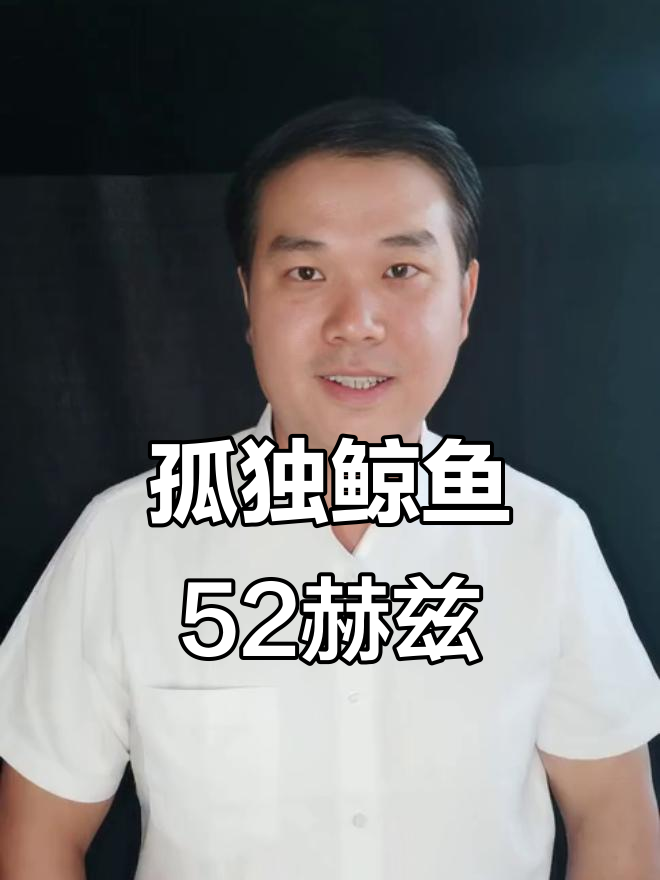 世界上最孤独的鲸鱼：52赫兹的声音，无人回应