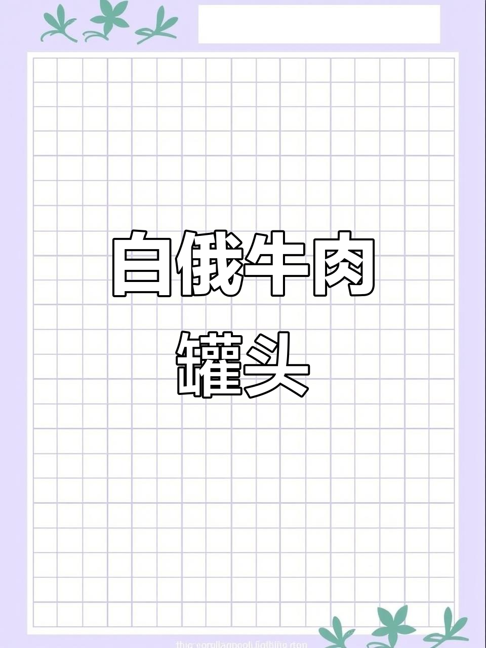 白俄罗斯进口牛肉罐头,96%高含肉量,四种口味任你选