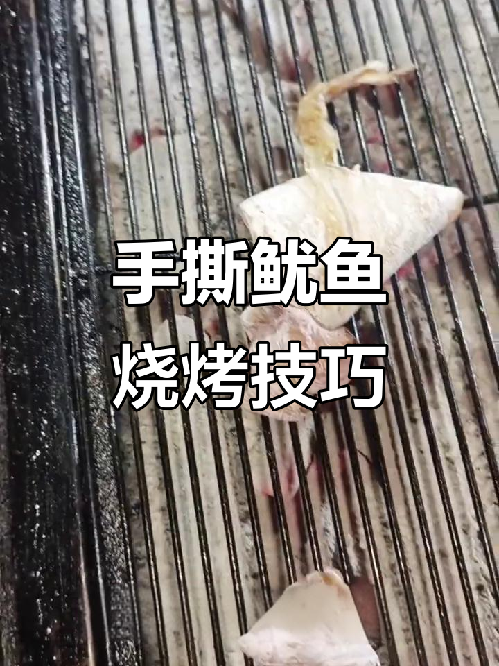 轻松烤出完美手撕鱿鱼，香甜又入味