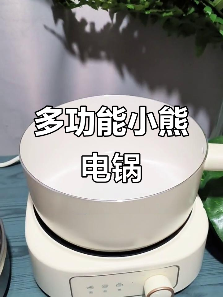 小熊电煮锅,蒸煮一体,轻松做出多种美味!