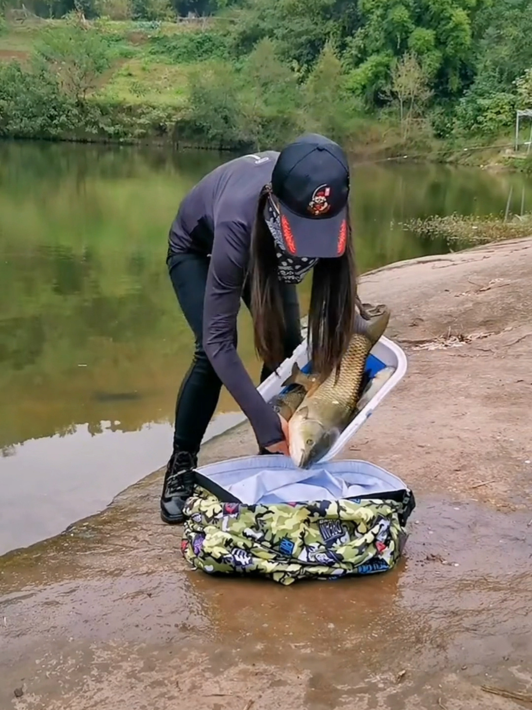 加厚防水密封装鱼袋