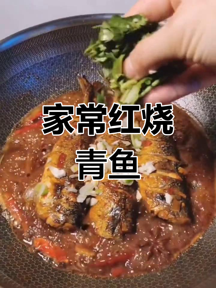 红烧青鱼家常做法,不腥又美味