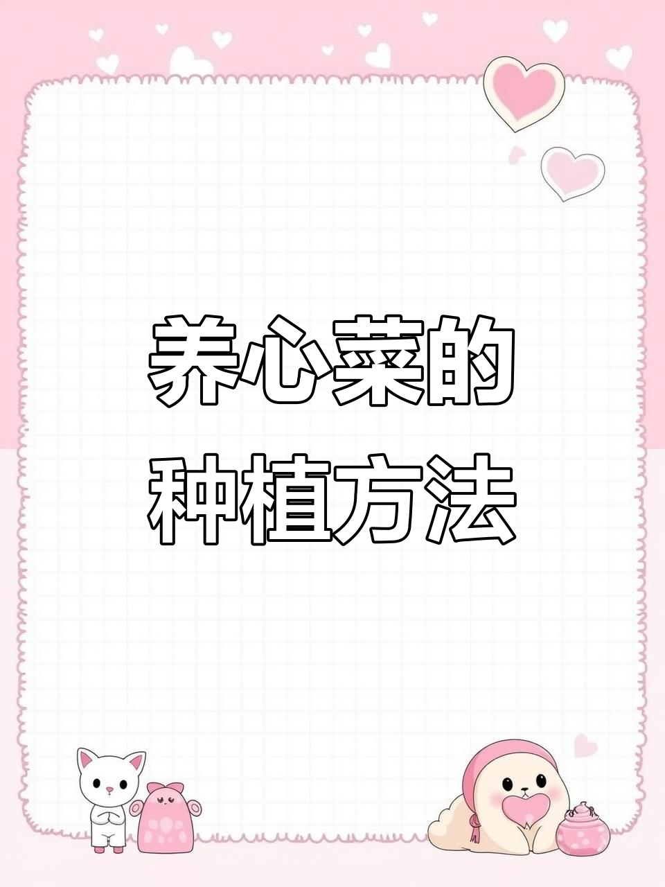 救心菜种植技巧：简单易行，耐寒耐热，一次种年年收