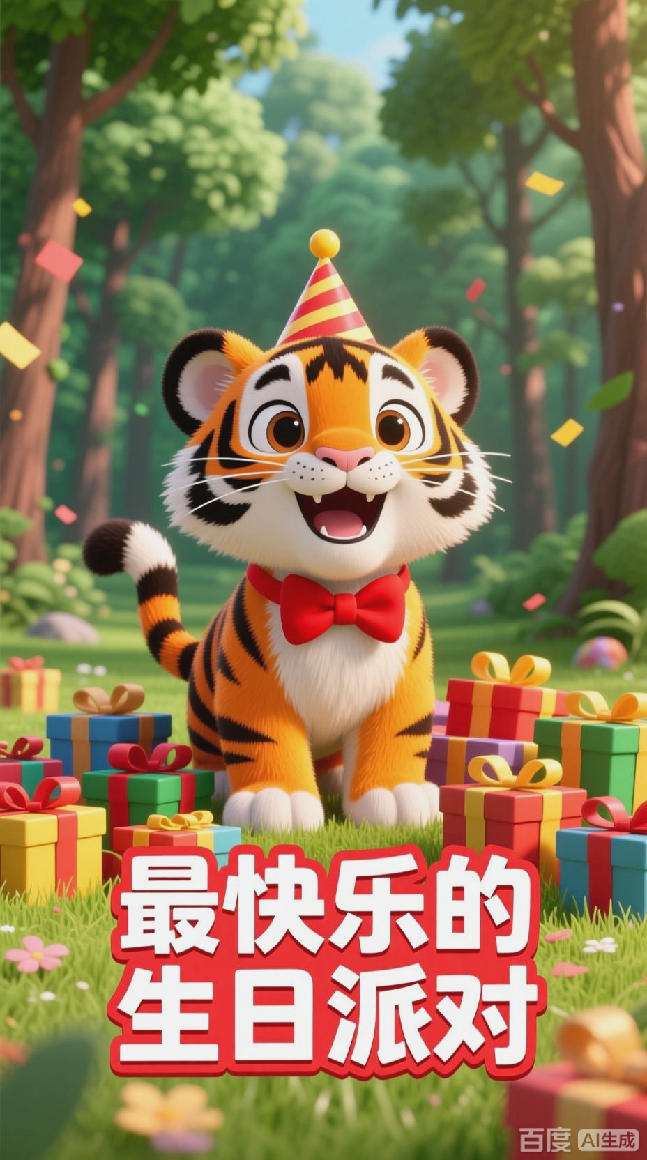 小老虎的欢乐生日派对