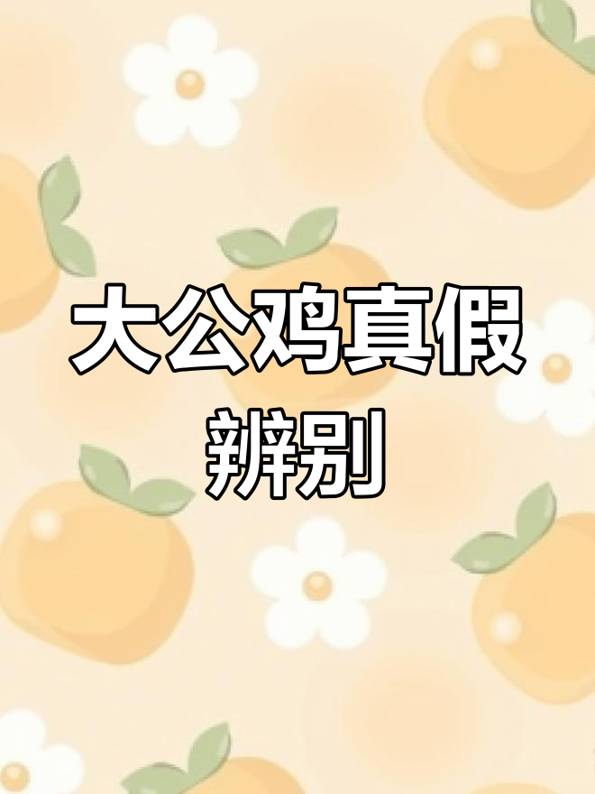 齐白石大公鸡真伪对比,细节见分晓