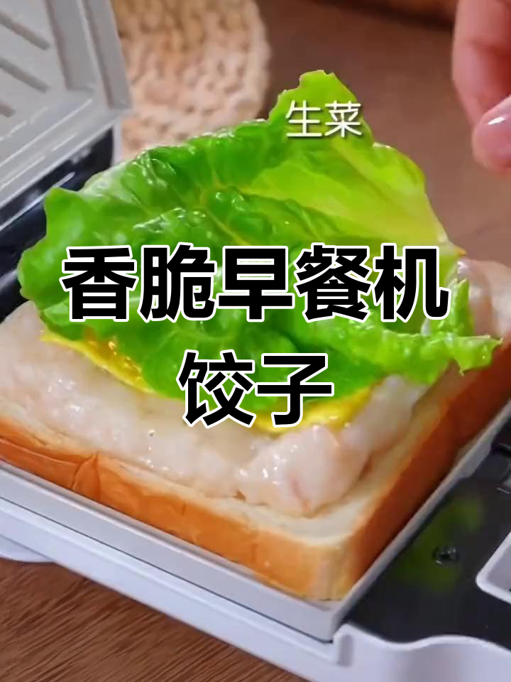 早餐机做韭菜鸡蛋虾仁馅饼,外酥里嫩,营养满分