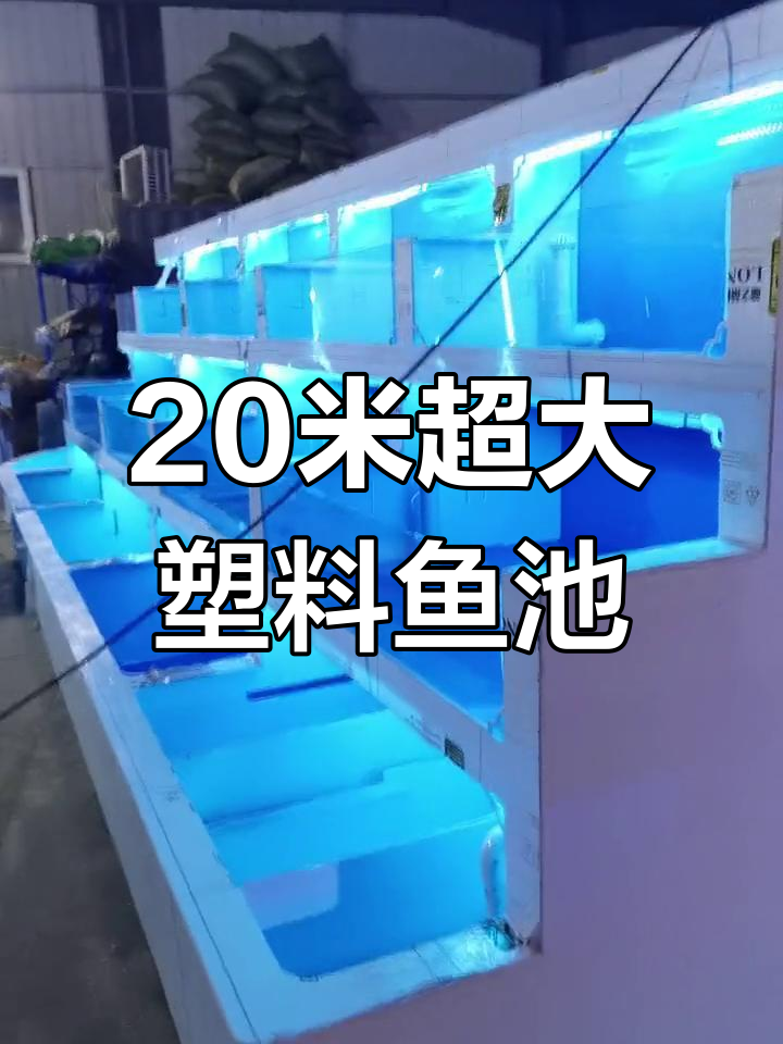 江苏20米大塑料鱼池,海鲜养殖新选择